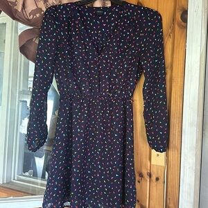 Forever 21 rainbow triangle dress